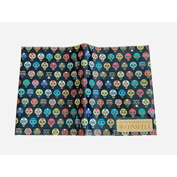 NWT Consuela Sugar Skull Notebook Cover Composition Retired HTF - Picture 5 of 5